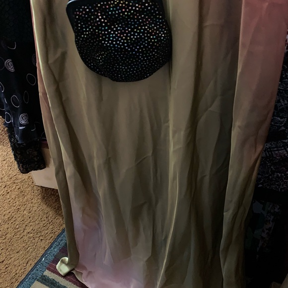 Cute Mini Black Leather Purse with Iridescent Dots - Picture 6 of 7